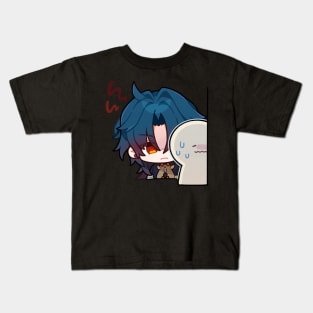 Honkai Star Rail Chibi Blade 3 Kids T-Shirt